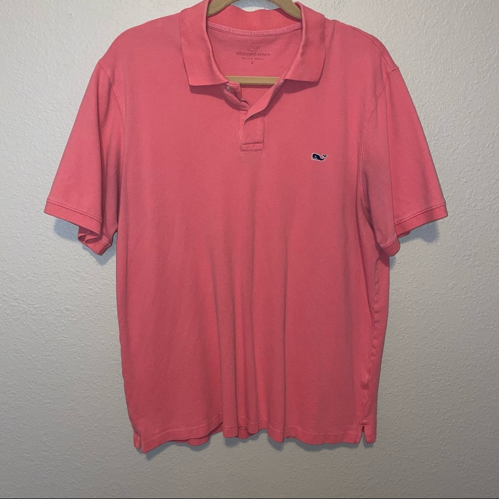 Vineyard Vines Pink Polo